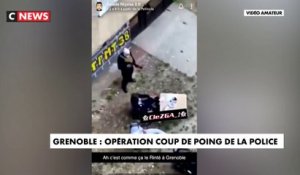 Grenoble : opération coup de poing de la police
