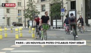 Paris : les nouvelles pistes cyclables font débat