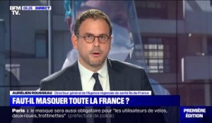 Le directeur de l'ARS Île-de-France appelle "à s'éloigner des personnes fragiles"