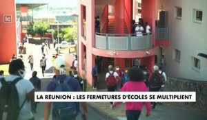 Coronavirus - Sur l'île de la Réunion, des établissements scolaires sont partiellement fermés quelques jours après la rentrée scolaire à cause d'un rebond des cas - VIDEO