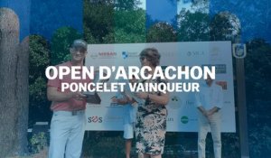 Open d'Arcachon : Poncelet et Couvra titrés