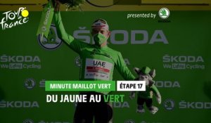 #TDF2020 - Étape 2 / Stage 2 - Škoda Green Jersey Minute / Minute Maillot Vert