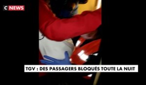 TGV : des passagers bloqués toute la nuit