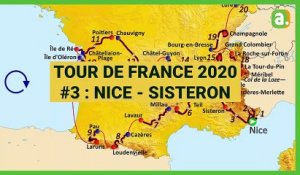 L'Avenir - Tour de France 2020 - 3e étape Nice Sisteron : présentation de l'étape