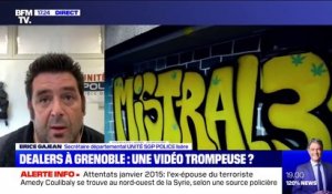 Brice Gajean (Unité SGP Police) sur la vidéo de dealers à Grenoble: "On n'a pas l'impression que ce soit un clip de musique"