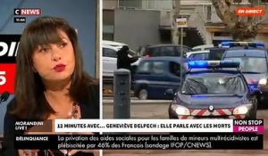 EXCLU - Dans "Morandini Live", Geneviève Delpech, la femme du chanteur Michel Delpech, révèle parler avec les morts et travailler avec la police pour retrouver des personnes disparues - VIDEO