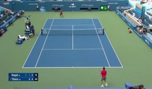 Le jour de ses 27 ans, Thiem s'offre une victoire facile face à Nagal