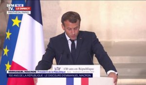 Emmanuel Macron: "On ne choisit jamais une part de France, on choisit la France"