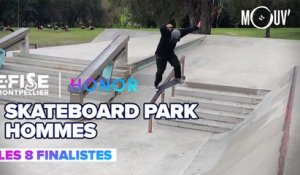 Top 8 Skateboard Park Pro Hommes | E-FISE Montpellier by Honor