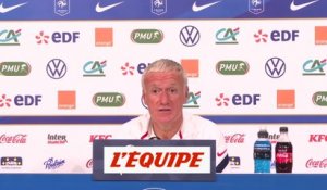 Deschamps : «Un contexte pesant et contraignant» - Foot - L. nations - Bleus