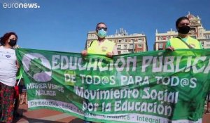 Covid-19 : une rentrée scolaire sous tension en Espagne