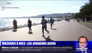 À Nice, le port du masque est aussi obligatoire pour les joggeurs