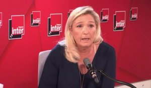 "Quand on libère des milliers de délinquants et de criminels, une grande partie récidive", estime Marine Le Pen