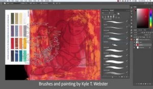 Adobe & Keith Haring - Video Painting Demo