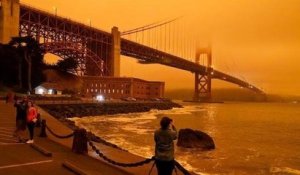 Incendies aux États-Unis : un ciel orange règne sur San Francisco