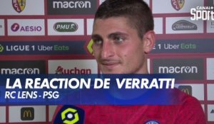 La réaction de Marco Verratti après RC Lens - PSG