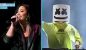 Marshmello & Demi Lovato Drop 'OK Not To Be OK' | Billboard News