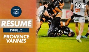 Le résumé de Provence Rugby / Vannes
