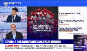 Covid: 9 406 nouveaux cas en 24 heures - 12/09