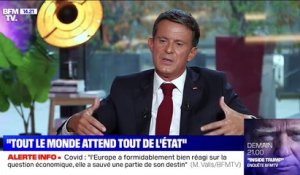 Manuel Valls sur les masques: "En France, tout le monde attend tout de l'État"