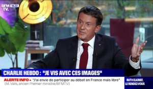 Manuel Valls sur Charlie Hebdo: "Je vis avec ces images, je vis avec ces journées"