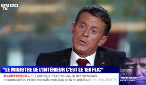 Manuel Valls: "J'espère que Gérald Darmanin aura le soutien et les moyens pour réussir"