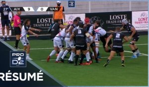 PRO D2 - Résumé Provence Rugby-RC Vannes: 24-10 - J2 - Saison 2020/2021