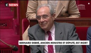 Bernard Debré, ancien ministre et député, est mort à l'âge de 75 ans
