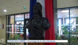 Le journal - 14/09/2020 - DECES DE B. DEBRE / L'hommage de la ville d'Amboise