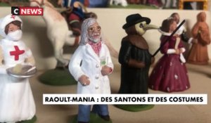 Raoult-mania : des santons et des costumes à l'image du professeur marseillais