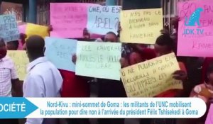 Le Nord-Kivu mobilisé à Goma, réclame la libération de VITAL KAMERHE