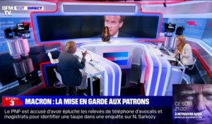 Story 2 : Emmanuel Macron met en garde les patrons - 18/09