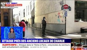 Attaque près des anciens locaux de Charlie Hebdo: un homme interpellé