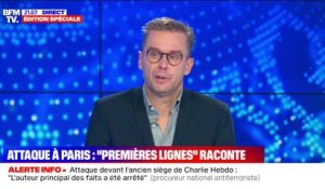 Attaque à Paris : les deux victimes sont "sorties des grands soins intensifs", selon Luc Hermann (Premières Lignes)