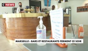 Marseille : bars et restaurants ferment ce soir
