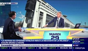 Laurent Saint-Martin (LREM) : "La reprise de l'épidémie n'enlève rien à la nécessité de la relance", assure Bruno Le Maire - 29/09