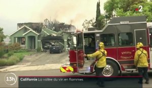 Californie : la vallée du vin ravagée par les flammes