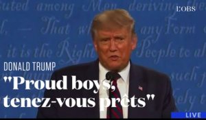 Donald Trump encourage les suprémacistes blancs "Proud boys" à "se tenir prêts"