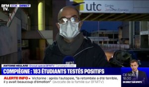 Compiègne: 183 étudiants testés positifs
