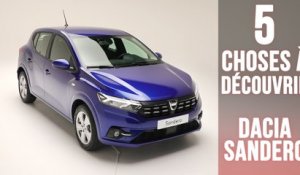 Nouvelle Dacia Sandero, 5 changements à découvrir !