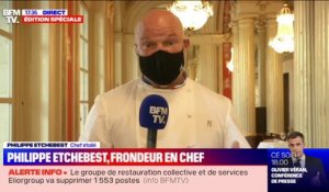 Restaurateurs: pour Philippe Etchebest, "une fermeture supplémentaire serait le coup de grâce pour notre profession"