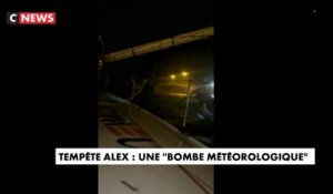 Tempête Alex : une "bombe météorologique"