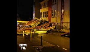 Tempête Alex: les images des témoins BFMTV dans le Morbihan