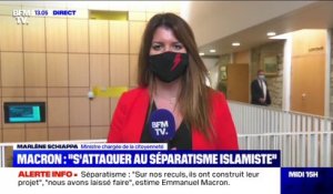Marlène Schiappa "Nous avons parfois des manques dans la loi pour pouvoir combattre" la diffusion de l'idéologie de l'islamisme