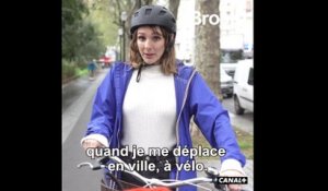 Femme cycliste - Broute - CANAL+