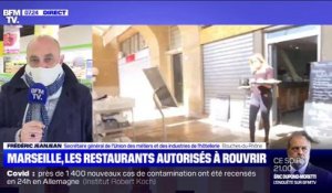 Frédéric Jeanjean, président UMIH Bouches-du-Rhône: à Marseille "les bars et les cafés ne pourront pas rouvrir, ne disposant pas d'une cuisine"
