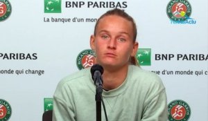 Roland-Garros 2020 - Fiona Ferro : "Je suis fière de mon attitude car il y a 2 à 3 semaines, je ne savais pas si je pouvais jouer Roland-Garros"