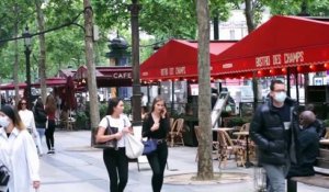 France : les bars et les cafés fermés à Paris