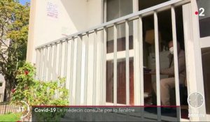 Coronavirus : dans le Doubs, un médecin consulte depuis son balcon