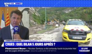 Intempéries dans les Alpes-Maritimes: Christian Estrosi annonce qu'il n'y a "plus aucune commune enclavée en termes de circulation"